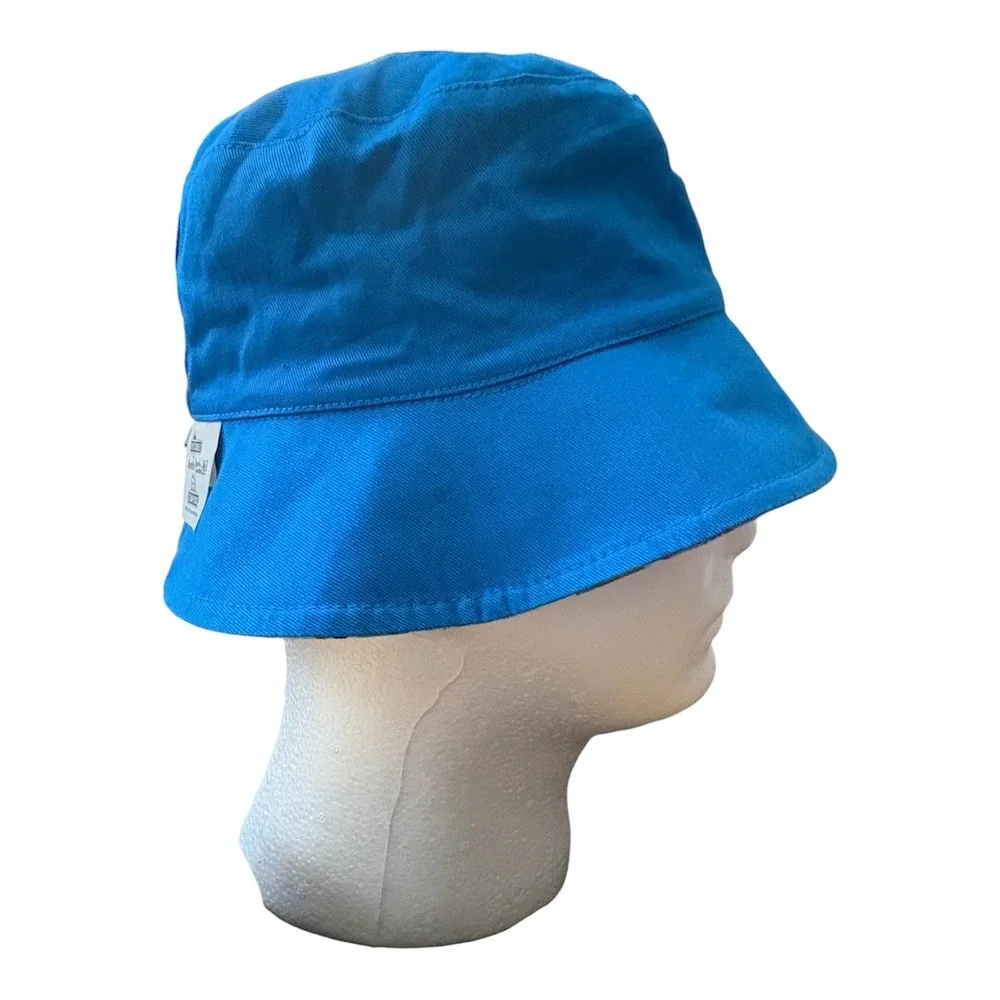 Sea World & Bush Gardens Sesame Street Children's Reversible‎ Bucket Hat Blue